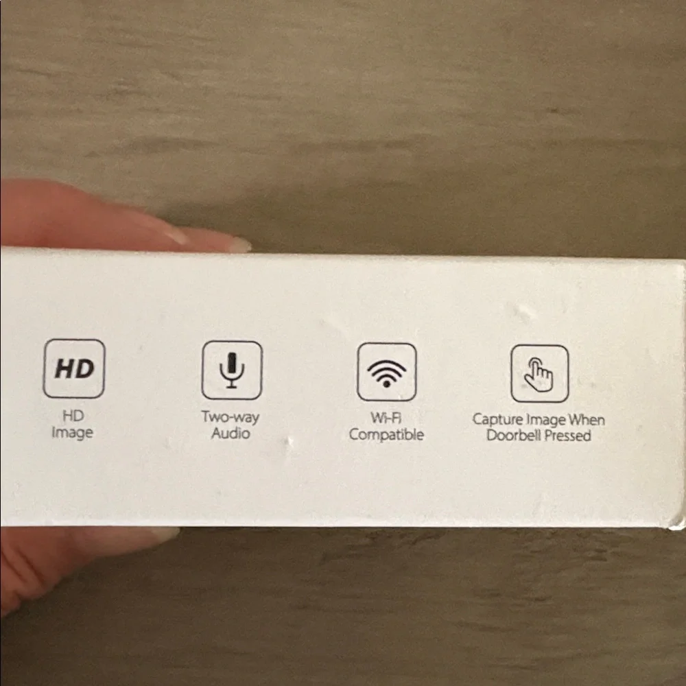 Mini Doorbell Camera - White